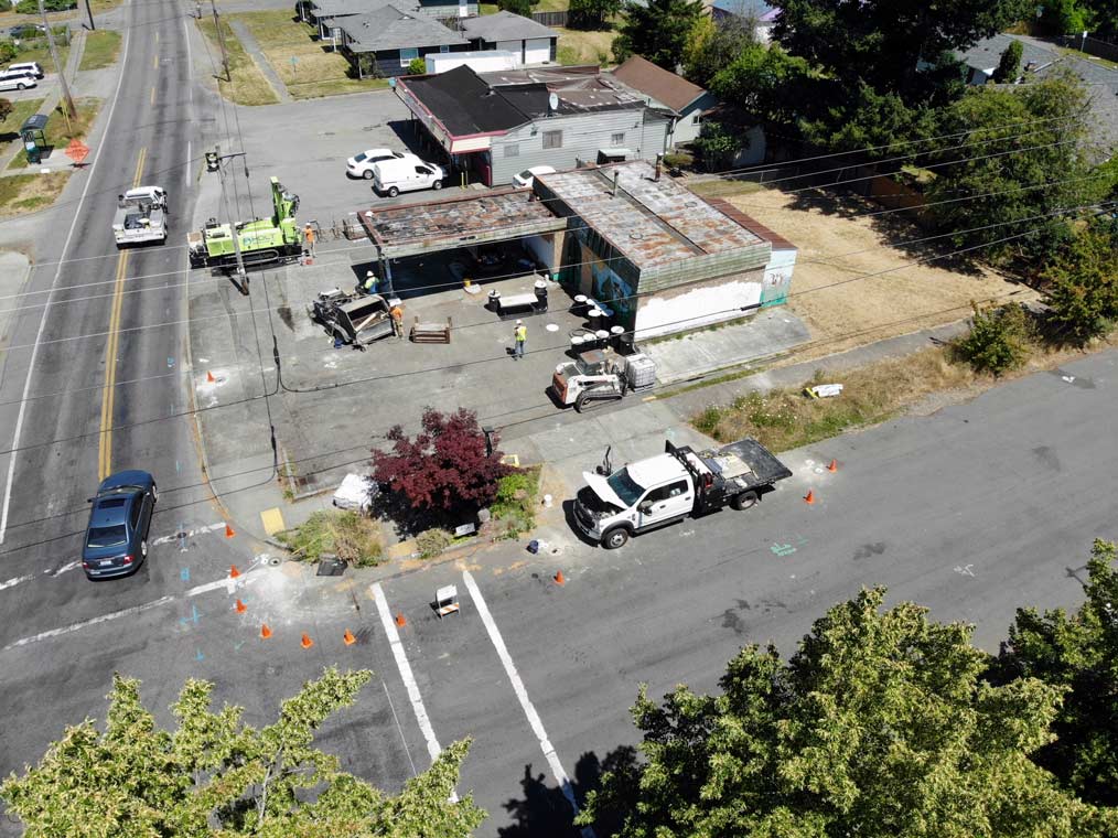 USEPA brownfield grant for investigating a former gas station